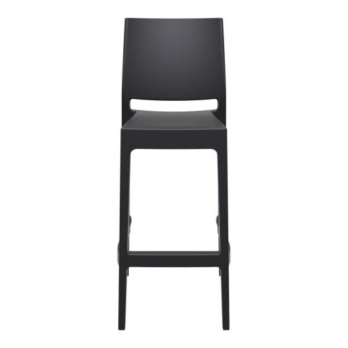 Kyra Commercial Outdoor Resin Bar Stool