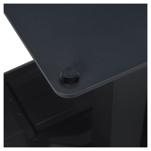 Ella Table Set in Black with Umbrella Base