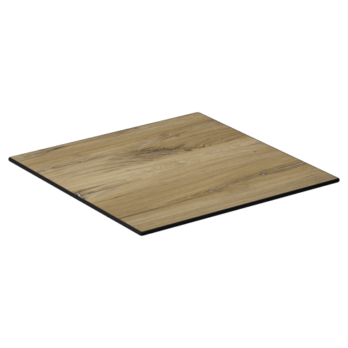 Heritage Oakwood Outdoor Resin Table Top with Phenolic Edge