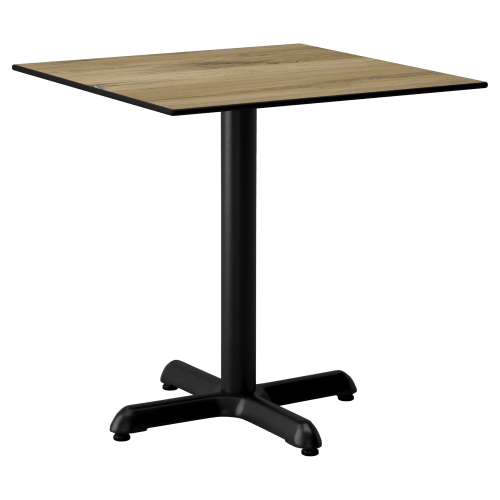 Heritage Oakwood Outdoor Resin Table Top with Phenolic Edge