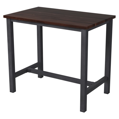 Ottis Bar Height Table Set in Black Finish
