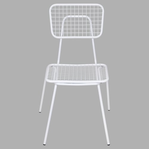 White Ollie Outdoor Chair