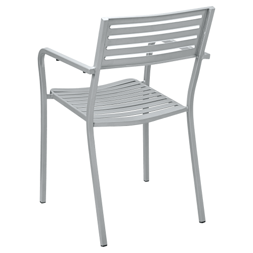Ella Outdoor Armchair in Titanium Gray