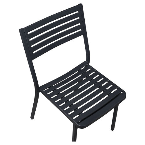 Ella Outdoor Chair in Black