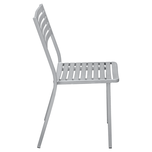 Ella Outdoor Chair in Titanium Gray