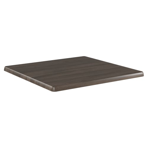  Outdoor Resin Table Top in Dark Walnut Finish