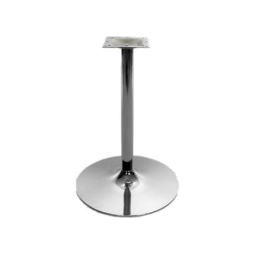 Chrome Rounded Bases - 30" Table Height