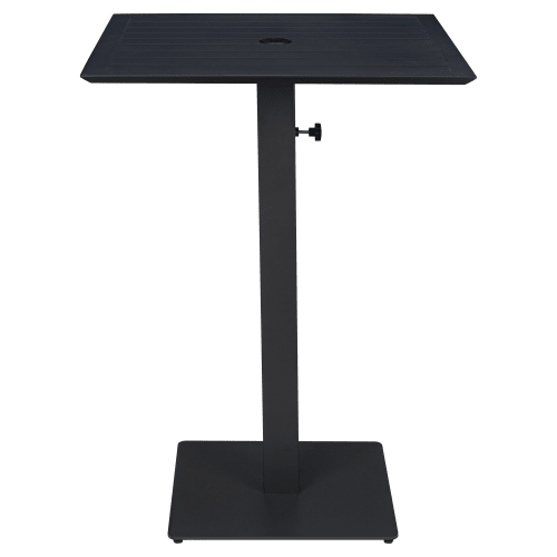 Carlo Outdoor Umbrella Table Base in Black (Bar Height)