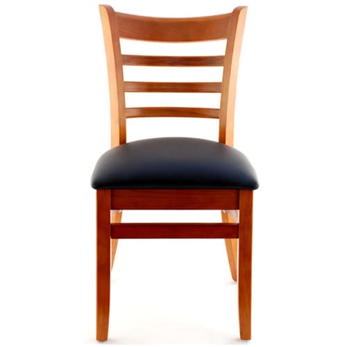 Premium US Made Ladder Back Wood Restaurant Chair