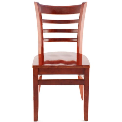 Premium US Made Ladder Back Wood Restaurant Chair