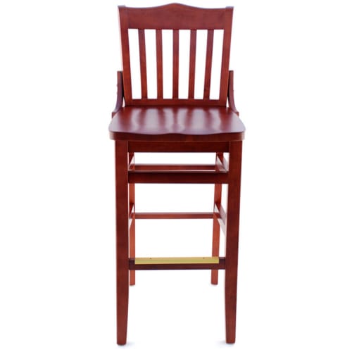 Premium US Made School House Wood Bar Stool