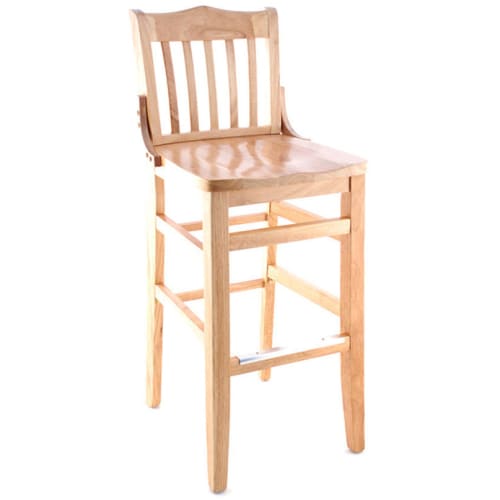 Premium US Made School House Wood Bar Stool