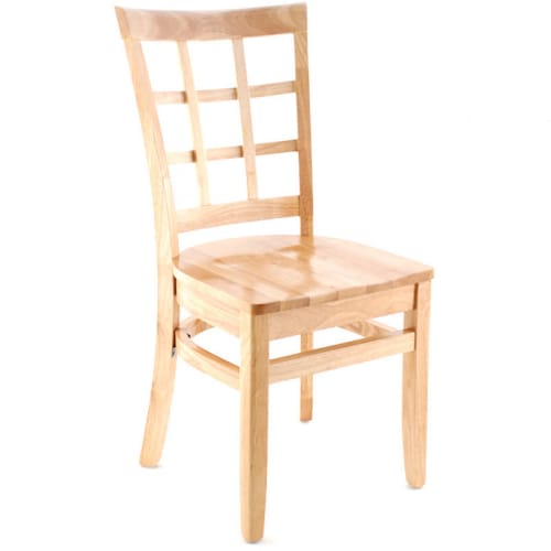 Premium US Made Window Back Wood Chair