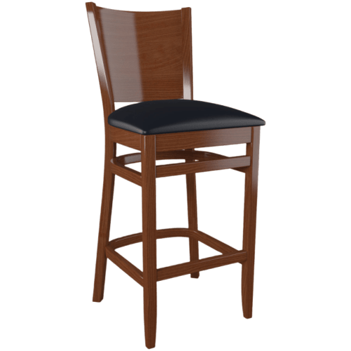 Premium US Made Tiffany Wood Bar Stool