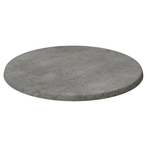 Resin Table Top in Concrete Grey Finish