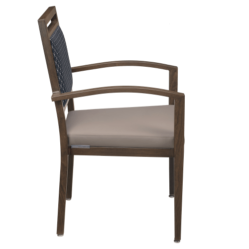 Cortona Aluminum Arm Chair