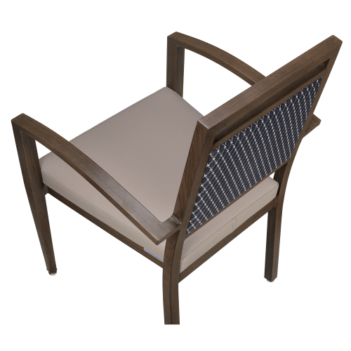 Cortona Aluminum Arm Chair