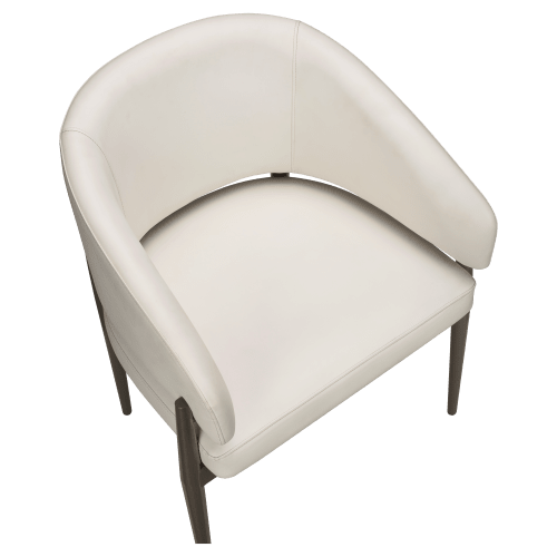 Zelvo Curved-Back Chair 
