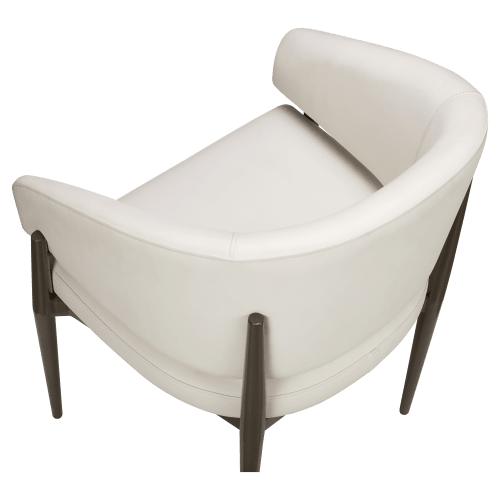 Zelvo Curved-Back Chair 