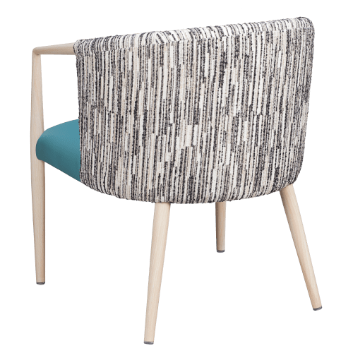 Breniva Curved-Back Armchair