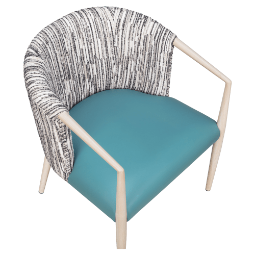 Breniva Curved-Back Armchair