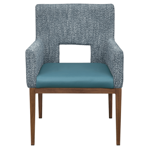 Percy Aluminum Armchair