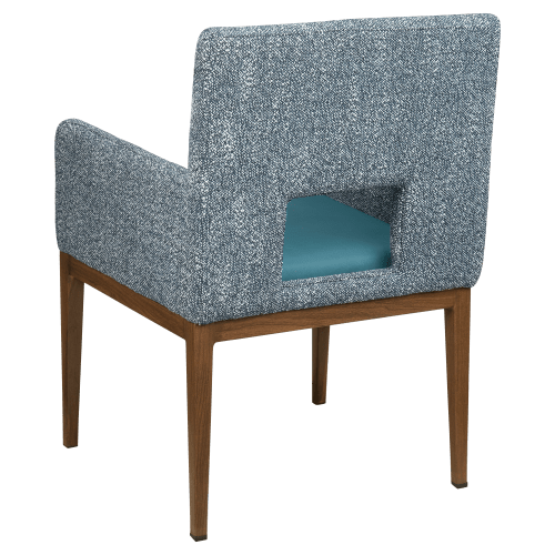 Percy Aluminum Armchair