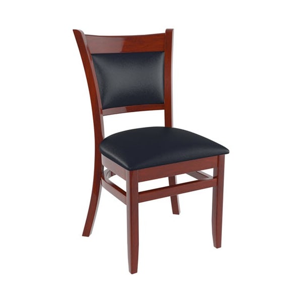 Premium US Made Padded Back Wood Chair