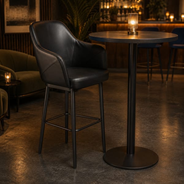 upholstered stool