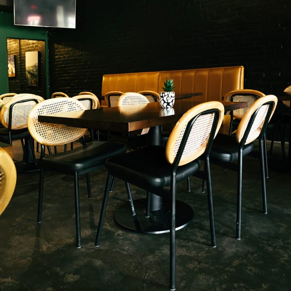 Venice Cane Metal Chair