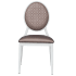 Deco Lotus Back Aluminum Chair