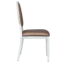 Deco Lotus Back Aluminum Chair