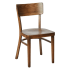 Xander Wood Curved Back Chair