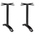Black Aluminum Table Base (Standard Height)
