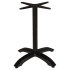 Black Aluminum Table Base (Standard Height)