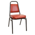 Commercial Stack Chair With 2.5" Thick Cushion 
