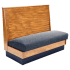 DH Style Wood Booth with Bead Board Back