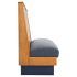 DH Style Wood Booth with Bead Board Back
