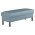 Plain Waiting Bench with Metal Legs