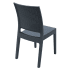  Beverly Wicker Look Resin Patio Chair
