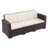Shelly Commercial Resin Patio Sofa