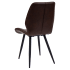 Calver Vinyl Upholstered Metal Chair