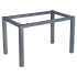 Ottis Table Set in Dark Grey Finish