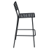 Ella Outdoor Bar Stool in Black