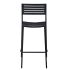 Ella Outdoor Bar Stool in Black