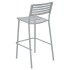 Ella Outdoor Bar Stool in Titanium Gray