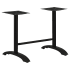 Black Folding Aluminum Table Base