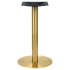 Gold Round Indoor / Outdoor Table Base (Standard Height)