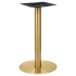 Gold Round Indoor / Outdoor Table Base (Standard Height)