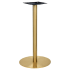 Gold Round Indoor / Outdoor Table Base (Bar Height)